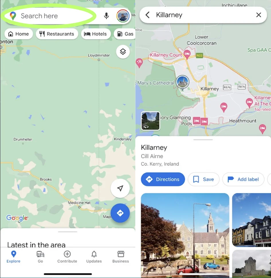 travel tips google maps offline