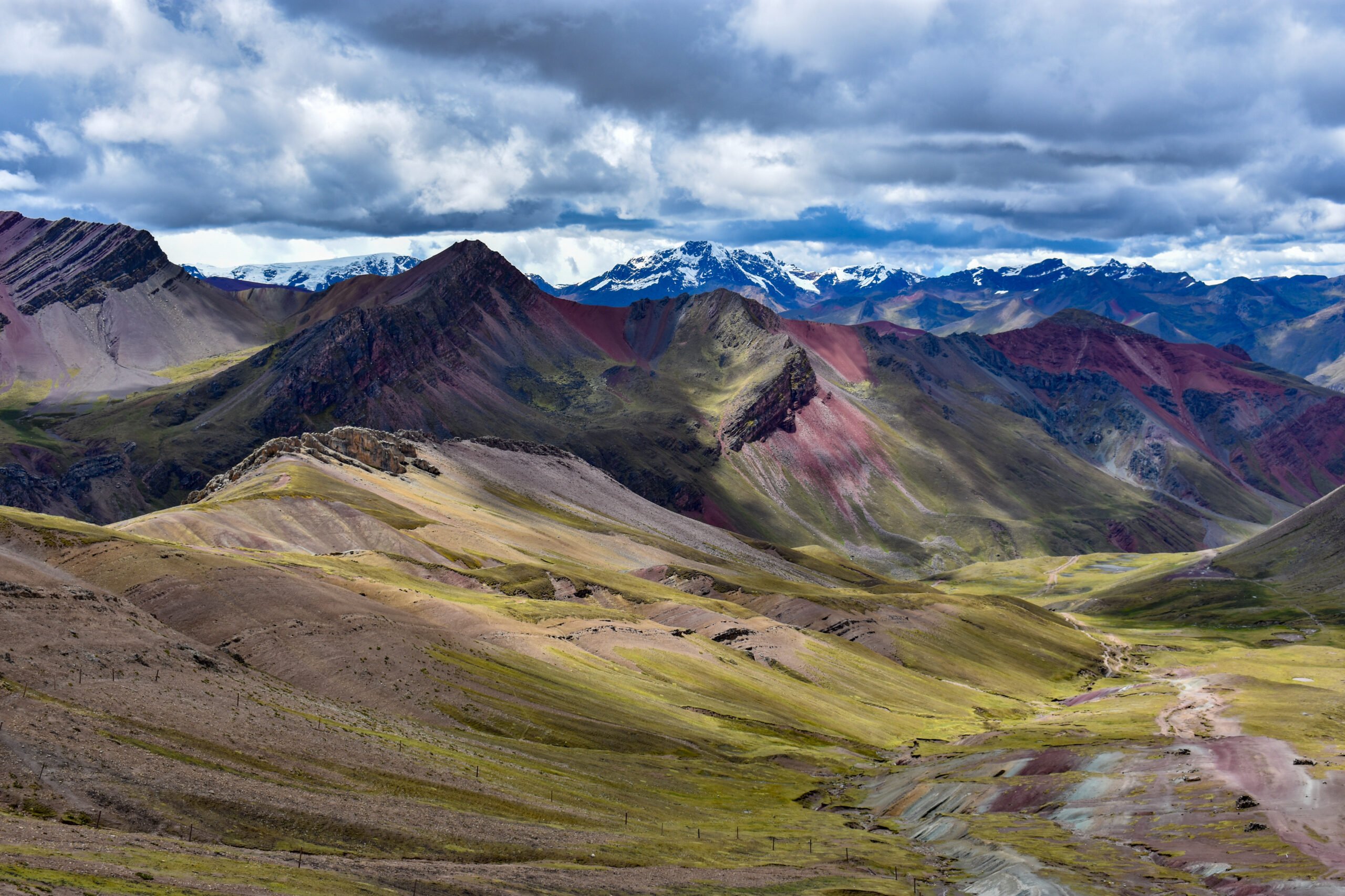 View from Rainbow Mountain